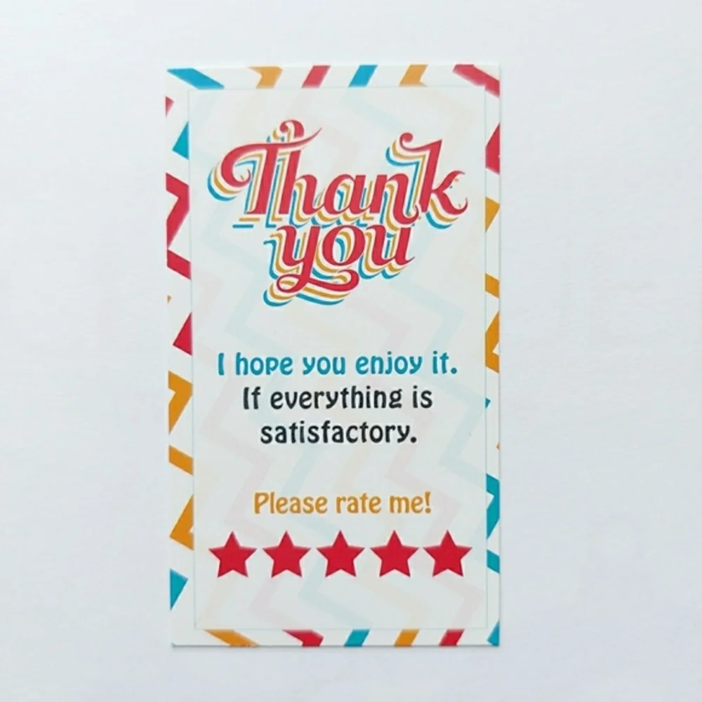 ♥️ 5x25 / 50 Thank You Cards